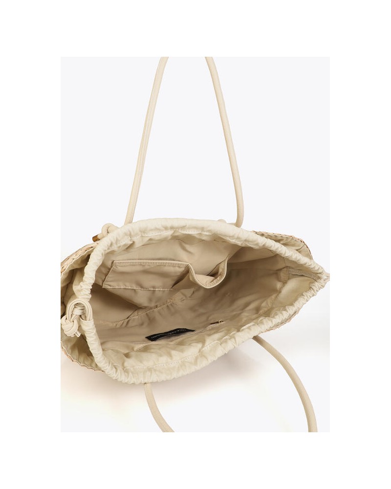 Capazo detalles efecto piel Lola Casademunt