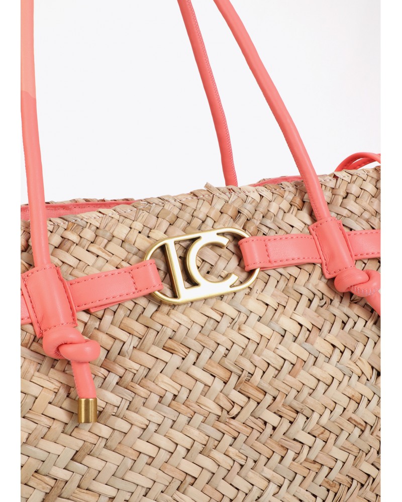 Capazo detalles efecto piel Lola Casademunt