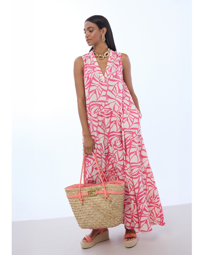 Capazo detalles efecto piel Lola Casademunt