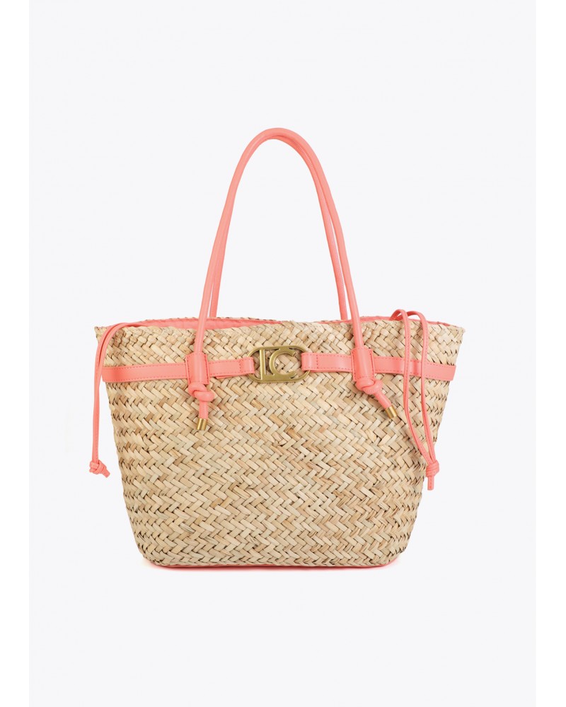 Capazo detalles efecto piel Lola Casademunt