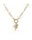 Collar caracola acero Anartxty