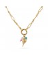 Collar caracola acero Anartxty