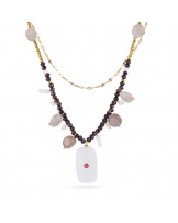 Collar doble piedra natural Anartxy