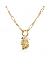 Collar concha acero Anartxty