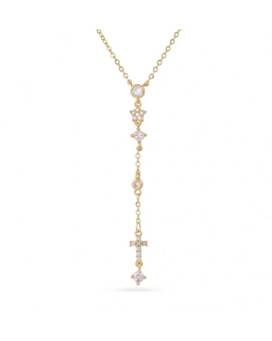 Collar Shine Liora acero Anartxty