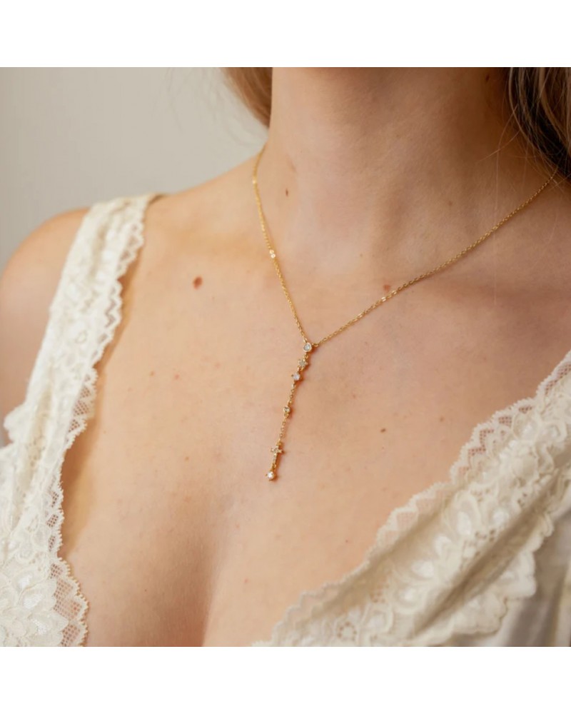 Collar Shine Liora acero Anartxty