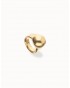 Anillo bola grande bañado en oro UNOde50