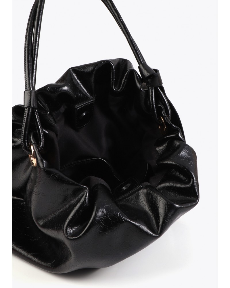 Shopper detalle lazo negro Lola Casademunt