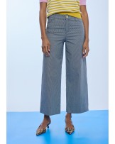 Pantalòn culotte rayas Lola Casademunt