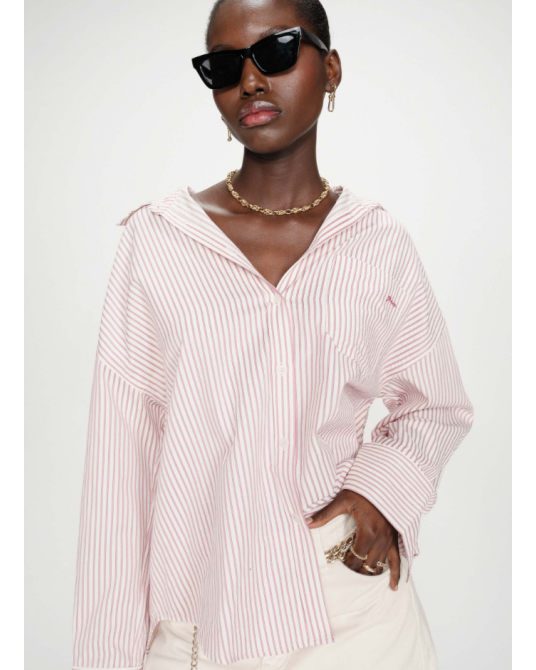 Camisa de rayas Peonìa oversize Grace and Mila