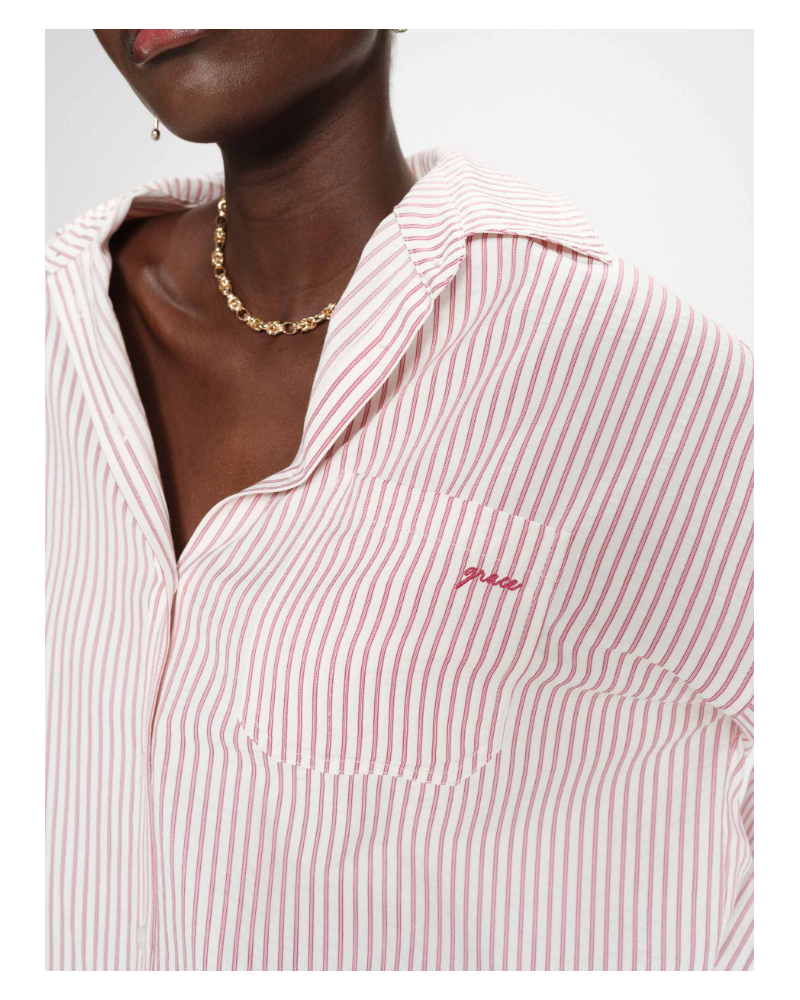 Camisa de rayas Peonìa oversize Grace and Mila
