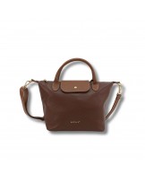 Bolso piel grabada grande con solapa Martina K