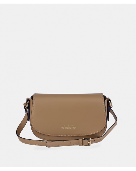 Bolso crossbody solapa piel El Caballo