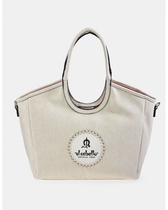 Bolso shopping tejido El Caballo
