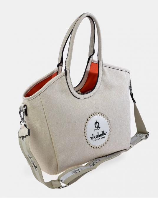 Bolso shopping tejido El Caballo