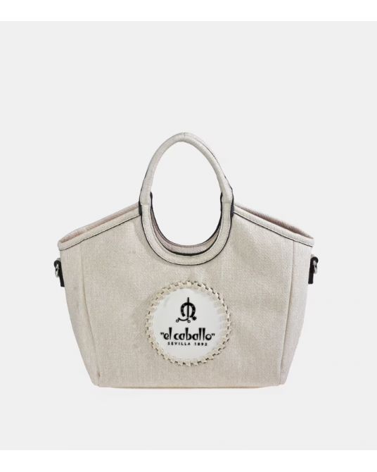 Bolso shopping tejido El Caballo