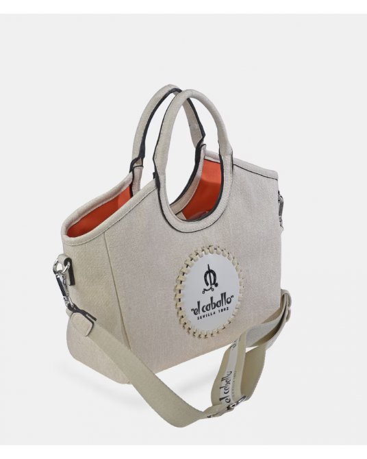 Bolso shopping tejido El Caballo