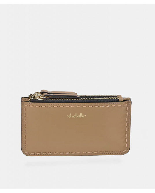 Monedero doble piel napa El Caballo