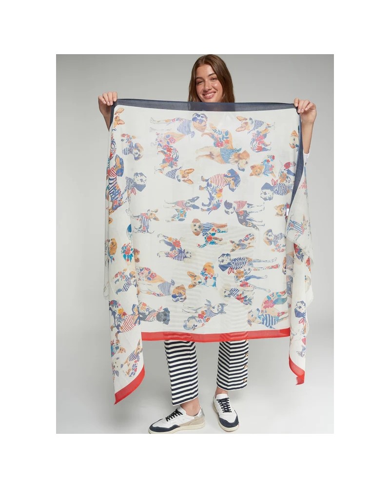 Pañuelo estampado perros Vilagallo