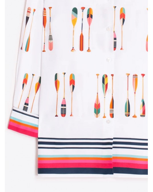 Camisa estampada remos Vilagallo