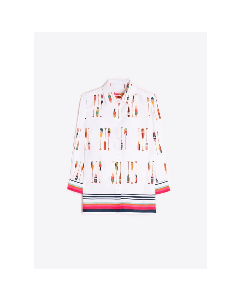 Camisa estampada remos Vilagallo
