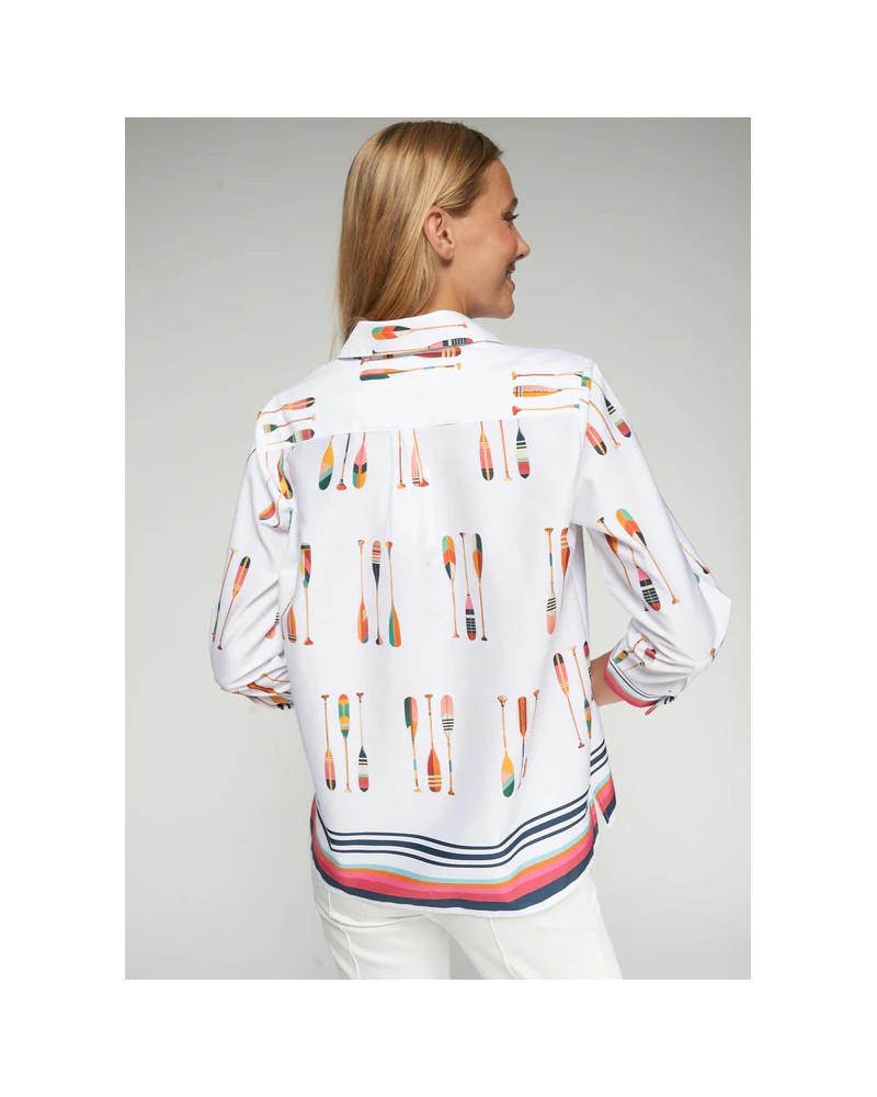 Camisa estampada remos Vilagallo