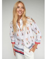 Camisa estampada remos Vilagallo