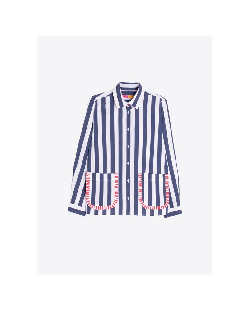 Camisa rayas bolsillos Vilagallo