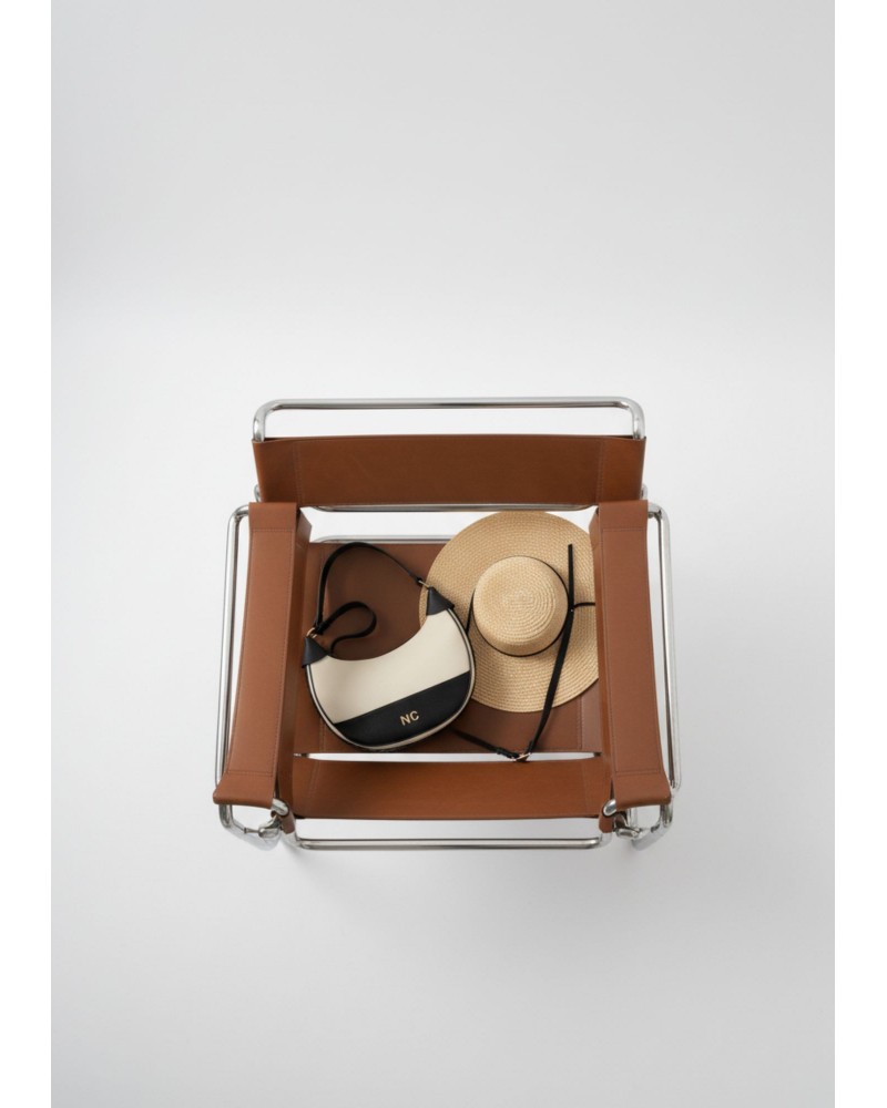 Bolso hobo combinado piel vegana Noco