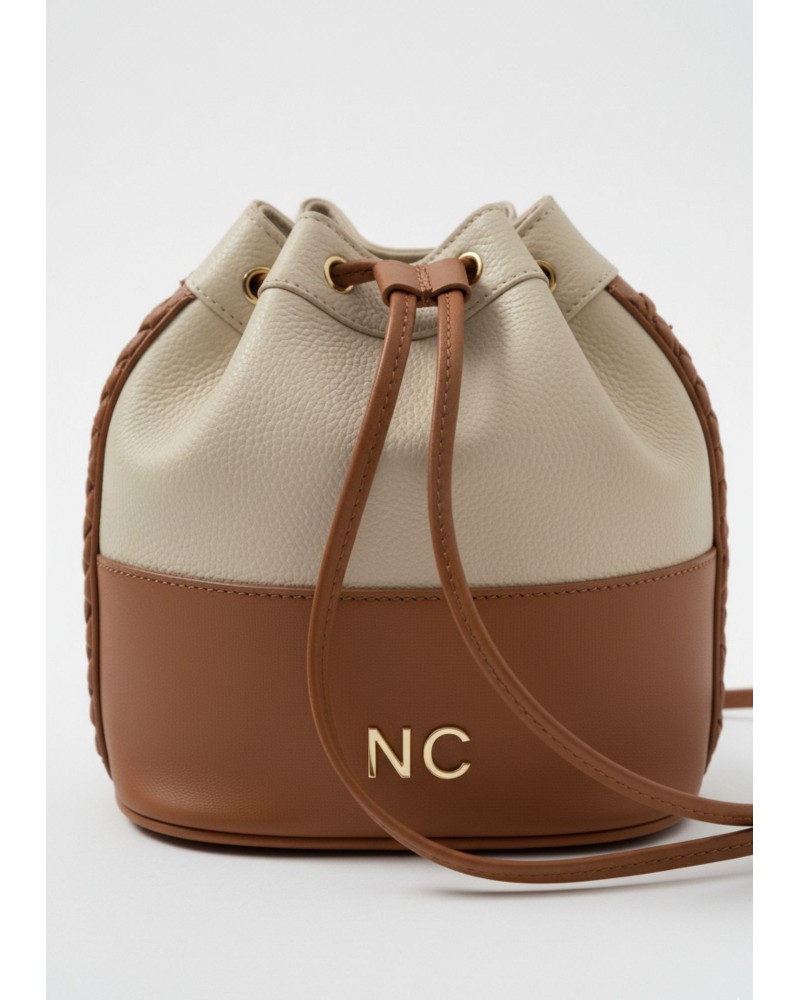 Bombonera combinado piel vegana Noco