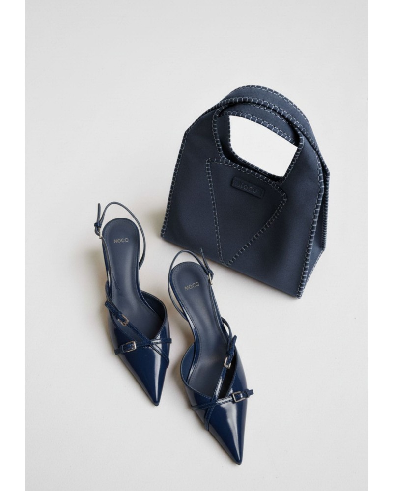 Bolso tote antelina marino Noco