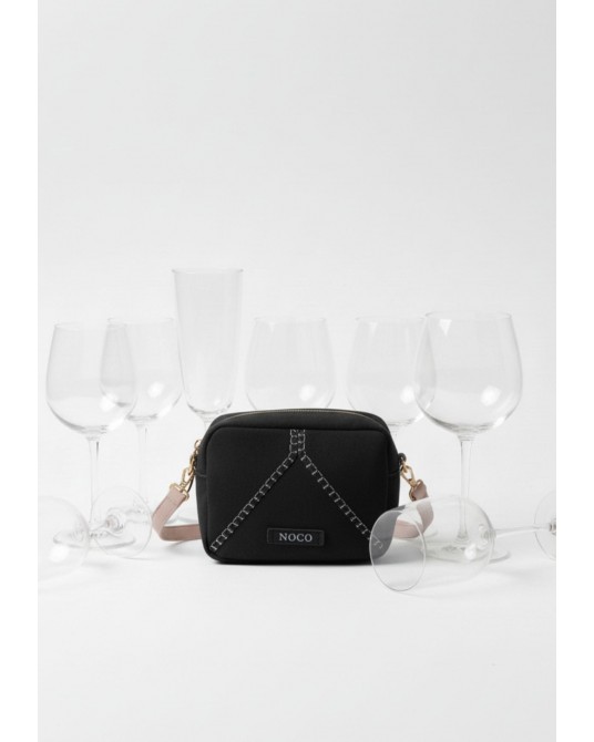 Bolso bandolera antelina marino Noco