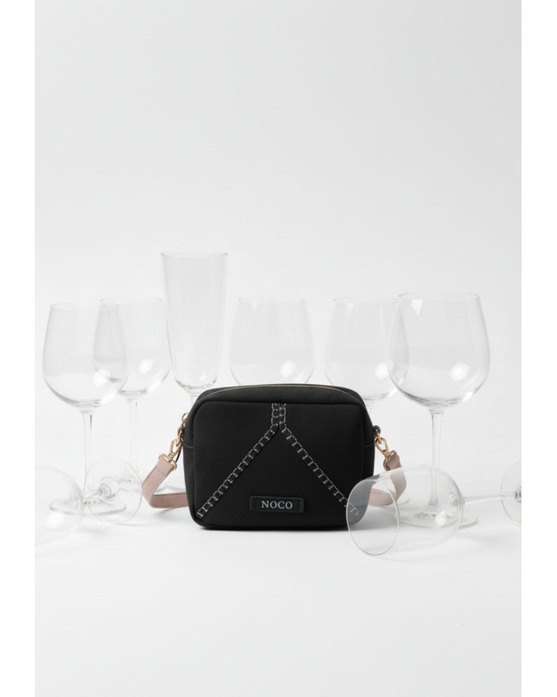 Bolso bandolera antelina marino Noco