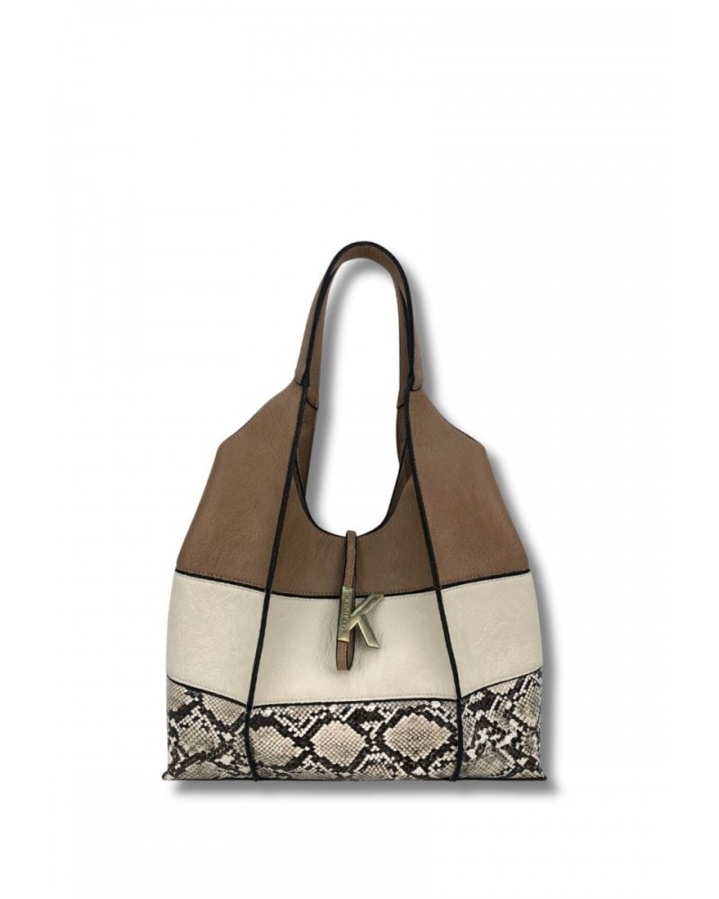 Bolso tricolor grande Martina K
