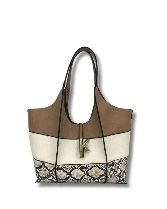 Bolso tricolor grande Martina K