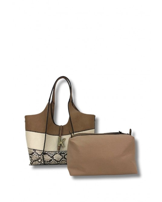 Bolso tricolor pequeño Martina K