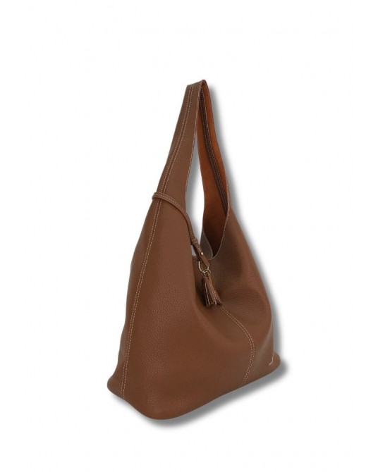 Bolso hobo detalle pompòn Martina K