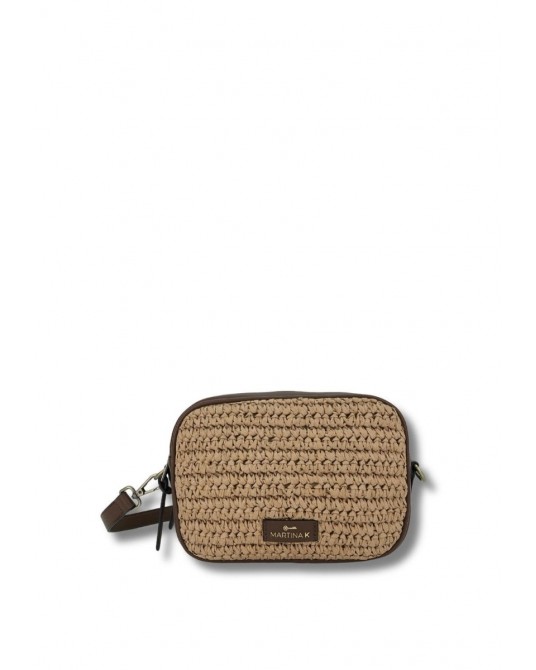 Bolso bandolera rafia Martina K