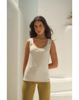 Camiseta de punto sin mangas Guimanos