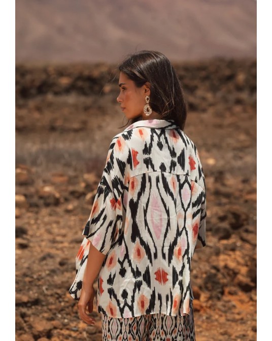 Camisa estampado etnico Guimanos