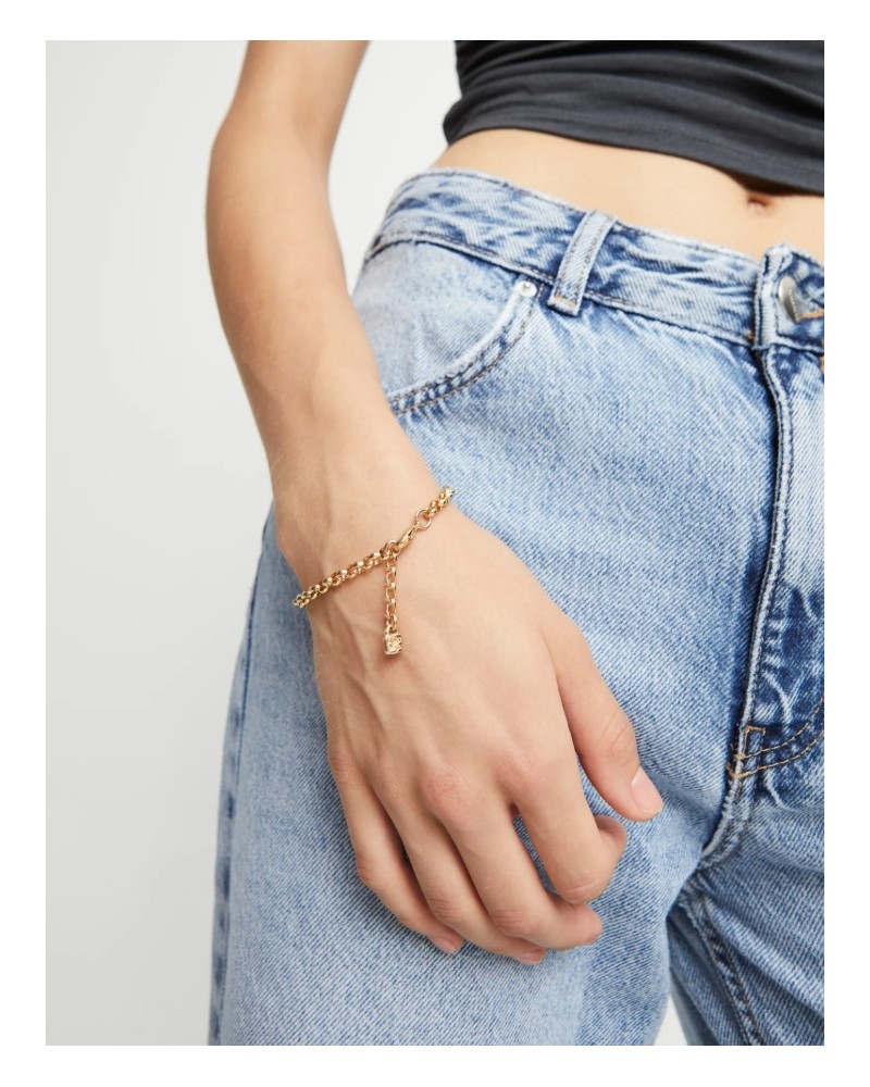 Pulsera cadena baño oro de UNOde50