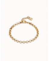 Pulsera cadena baño oro de UNOde50