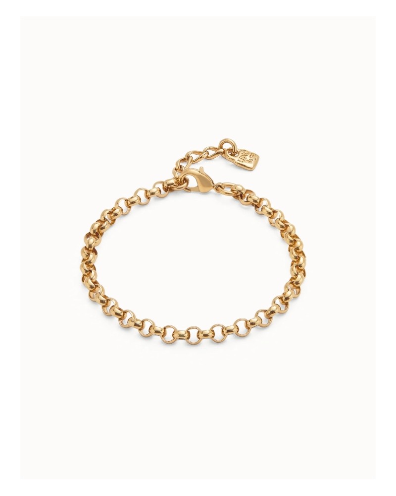 Pulsera cadena baño oro de UNOde50