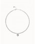Collar baño plata con corazòn UNOde50