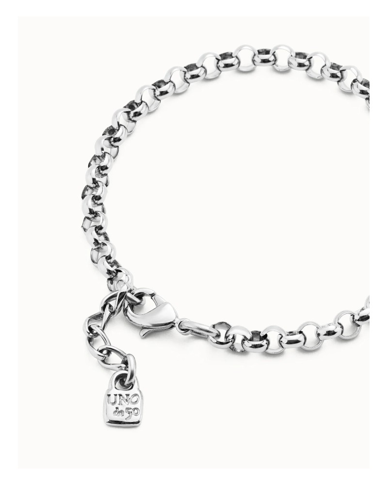 Pulsera cadena baño platade UNOde50