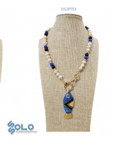Collar corto con pez Ssolo