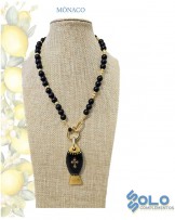 Collar corto con pez Ssolo