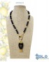 Collar corto con pez Ssolo
