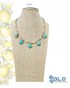 Collar corto con ceràmicas peces Ssolo