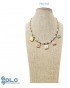 Collar corto con ceràmicas frutas Ssolo
